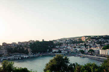 Fototapeta na wymiar View of Ulcinj, Montenegro