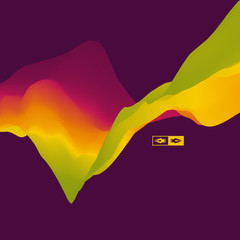 Abstract Background. Dynamic Effect. Futuristic Technology Style. Motion Vector Illustration.