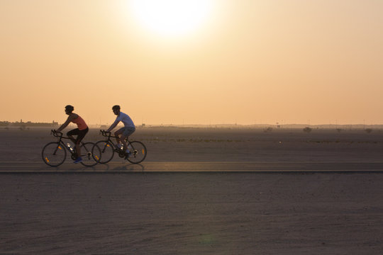 Al Qudra Cycle track