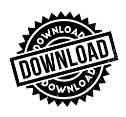 Download rubber stamp. Grunge design with dust scratches. Effects can be easily removed for a clean, crisp look. Color is easily changed.