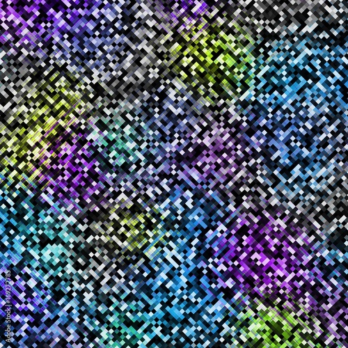 Digital Art Abstract Pattern Abstract Geometric Image In Low
