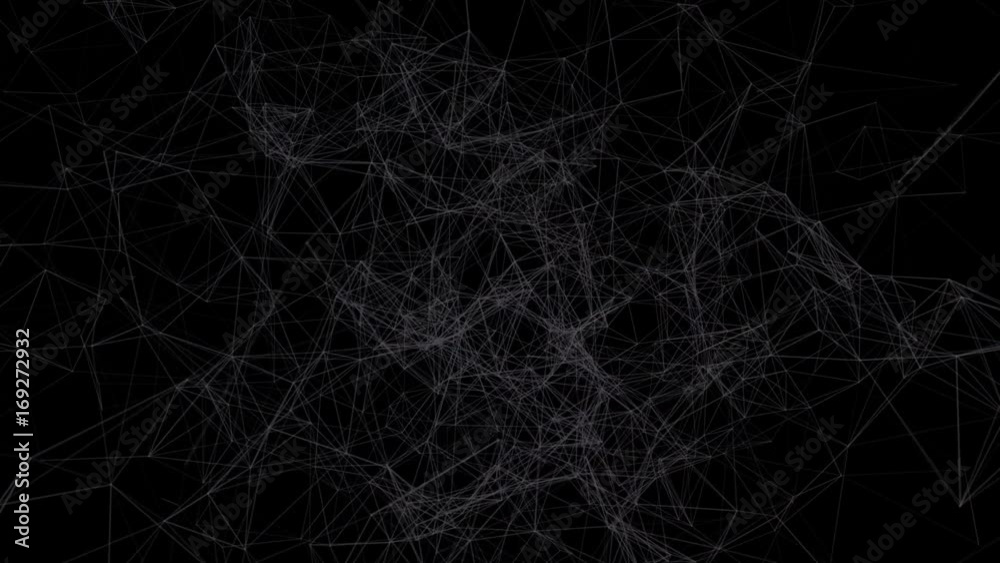 Poster digital thunderstorms.abstract plexus background for different events and projects.seamless loop.