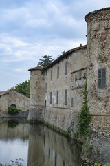 Fototapeta na wymiar Lisignano (Piacenza), the castle