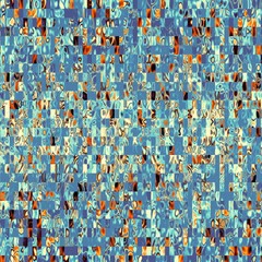 Abstract square background. Mandala round decorative ornament pattern.