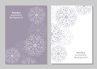 Fototapeta na wymiar Modern brochure cover design
