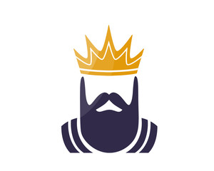 Modern Charismatic Royal King Logo