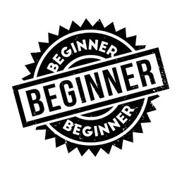 Beginner rubber stamp. Grunge design with dust scratches. Effects can be easily removed for a clean, crisp look. Color is easily changed.