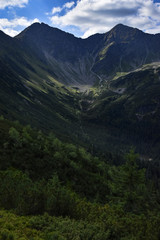 Deep downhill valleys