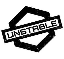 Obraz premium Unstable rubber stamp. Grunge design with dust scratches. Effects can be easily removed for a clean, crisp look. Color is easily changed.