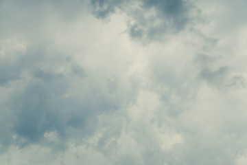 Dramatic dark sky with stormy clouds background.