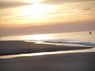 Sonnenuntergang an der Nordsee