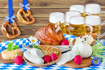 Oktoberfest -  Bavarian Food