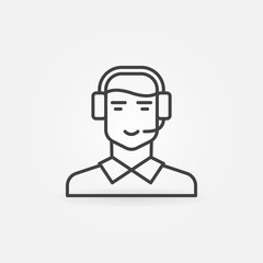 Customer support and service icon