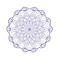 Flower Mandalas. Vintage decorative elements. Oriental pattern, vector illustration. Islam, Arabic, Indian, turkish, pakistan, chinese, ottoman motifs