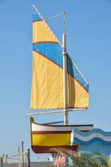 Riccione insegna stabilimento balneare