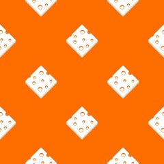 Cheese fresh block pattern seamless