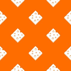 Cheese fresh block pattern seamless