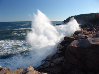 Surf, Ocean Drive, Acadia National Park
