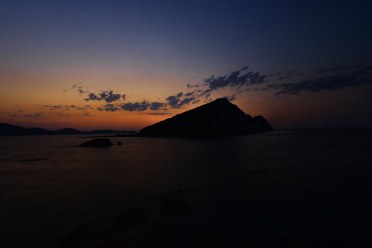 Sunrise at Marathonisi