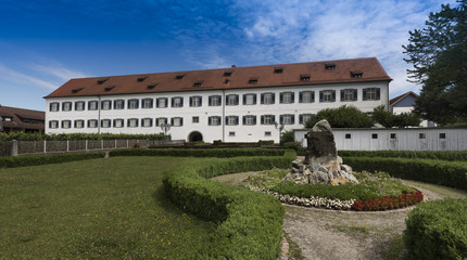 The Town Hall of Hagnau at Lake Constance - Hagnau, Lake Constance, Baden-Wuerttemberg, Germany, Europe