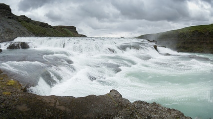 Wasserfall Island Gullfoss