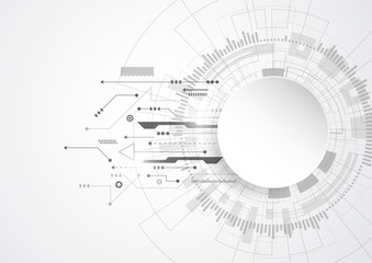 Abstract Technology Background