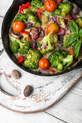Vegetarian Italian Omelette