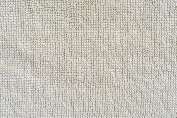 close up towel texture and background with space