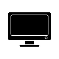 computer icon over white background vector illustration