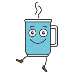 coffee cup isolated icon vector illustration design