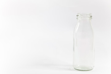 isolate bottle On the white background 