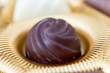 Box with several chocolates
