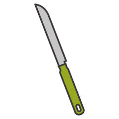 knife cutlery isolated icon vector illustration design