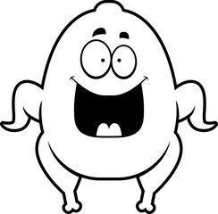 Happy Cartoon Turkey