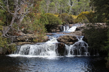 Fototapeta premium Wasserfall - Cradle-Mountain