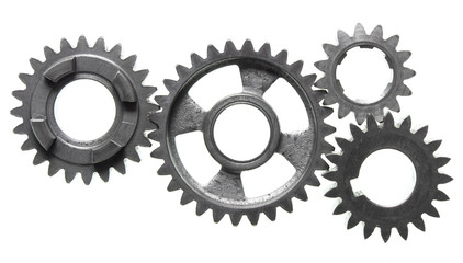 group of gear from the top