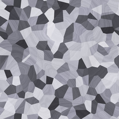 Obraz premium Abstract mosaic background generated in gray color