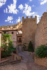 Strees of Albarracin. Aragon, Spain.
