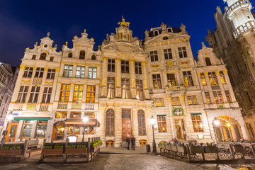 Fototapeta na wymiar Grand Place in Brussels Belgium