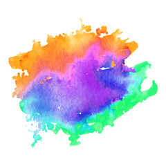 Abstract hand drawn watercolor background.