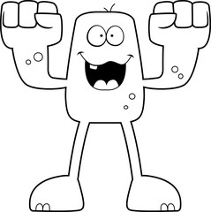 Monster Smiling