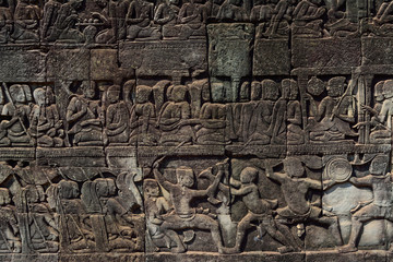 Cambodia Angkor Thom Bayon temple