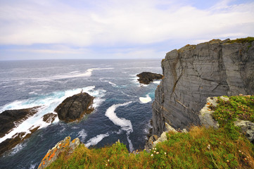 Coast of death in valdoviño galicia