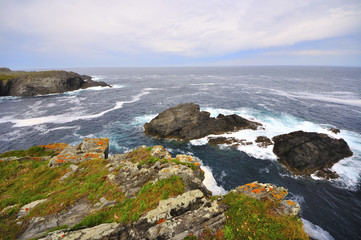 Coast of death in valdoviño galicia