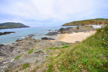 Coast of death in valdoviño galicia