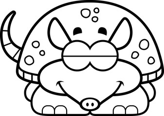 Sleeping Little Armadillo