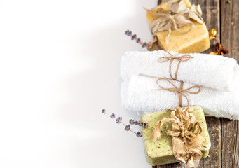 Natural soap Spa set