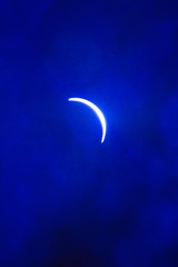 Obraz na płótnie Canvas Partial Solar Eclipse August 21 2017