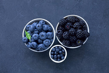 Berries blueberries blackberries and blueberries