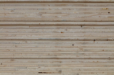 Obraz premium Background of wooden OSB board butt ends